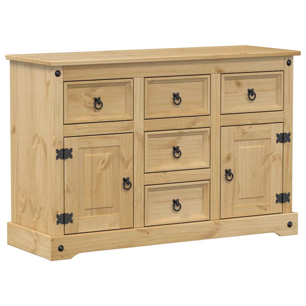 vidaXL Sideboard Corona 112x40x75 cm Solid Wood Pine