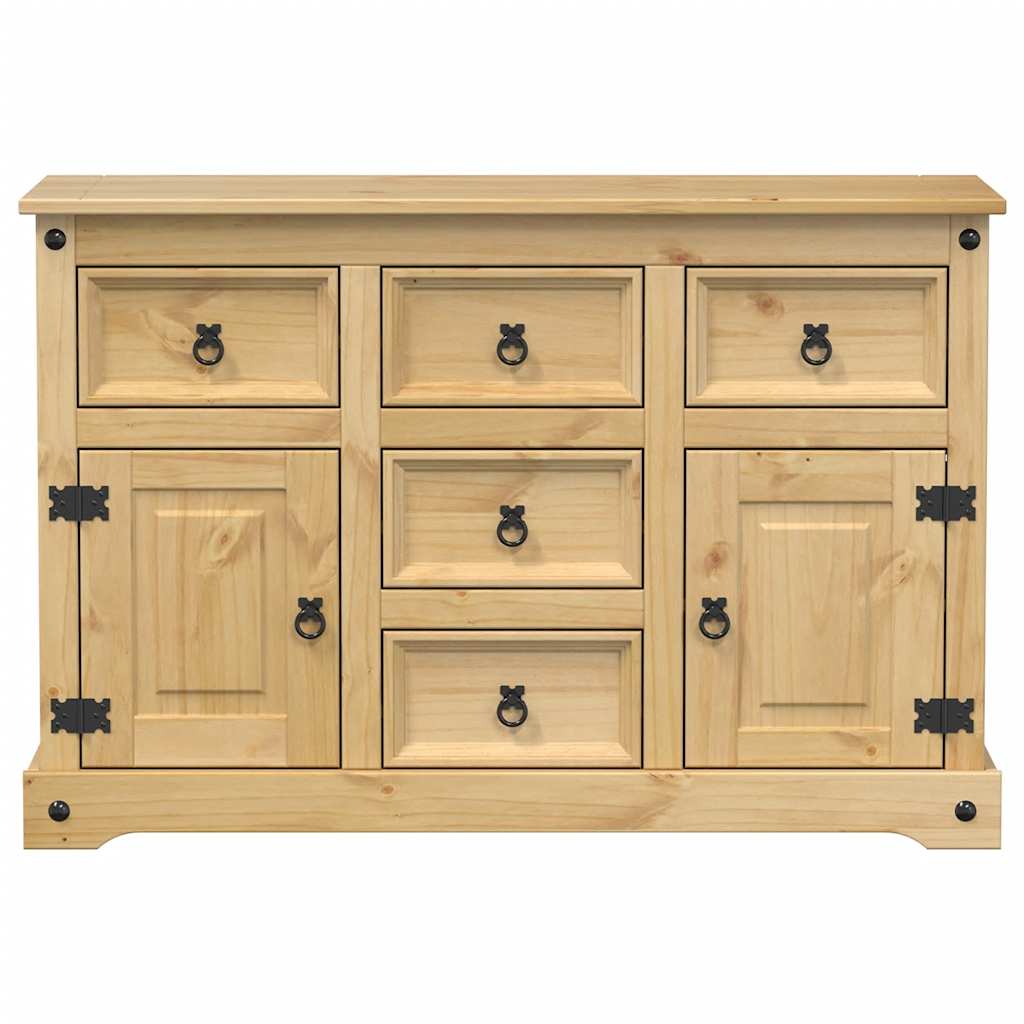 vidaXL Sideboard Corona 112x40x75 cm Solid Wood Pine