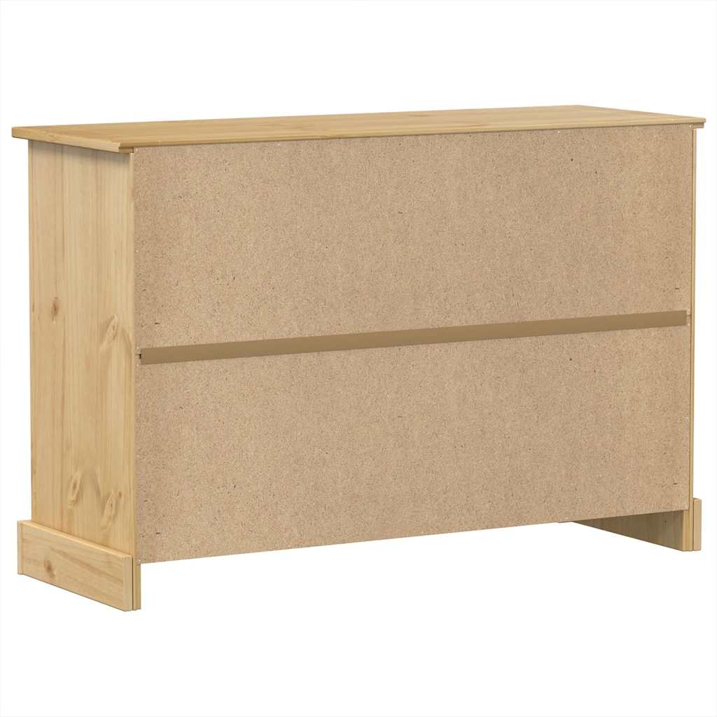 vidaXL Sideboard Corona 112x40x75 cm Solid Wood Pine