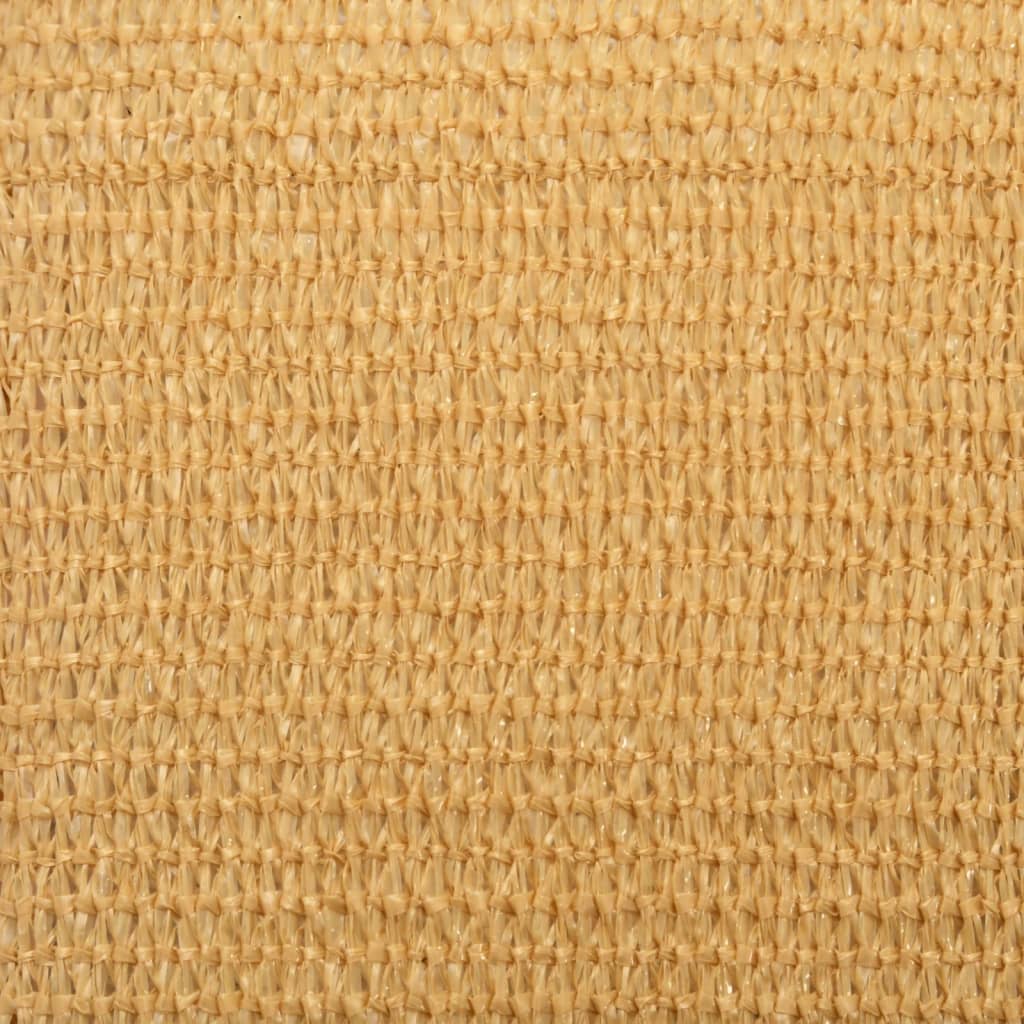 Sunshade Sail 160 g/m² Rectangular Sand 2x3.5 m HDPE