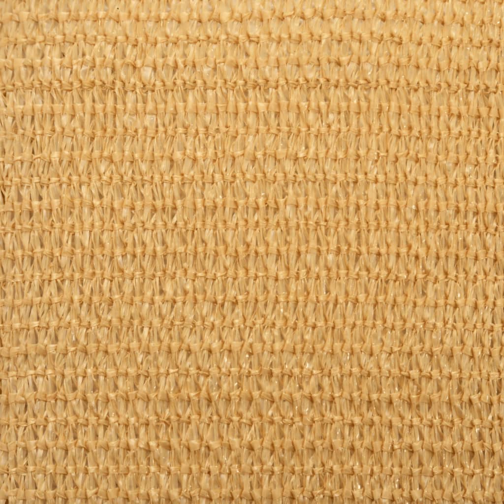 Sunshade Sail 160 g/m² Rectangular Sand 4x7 m HDPE