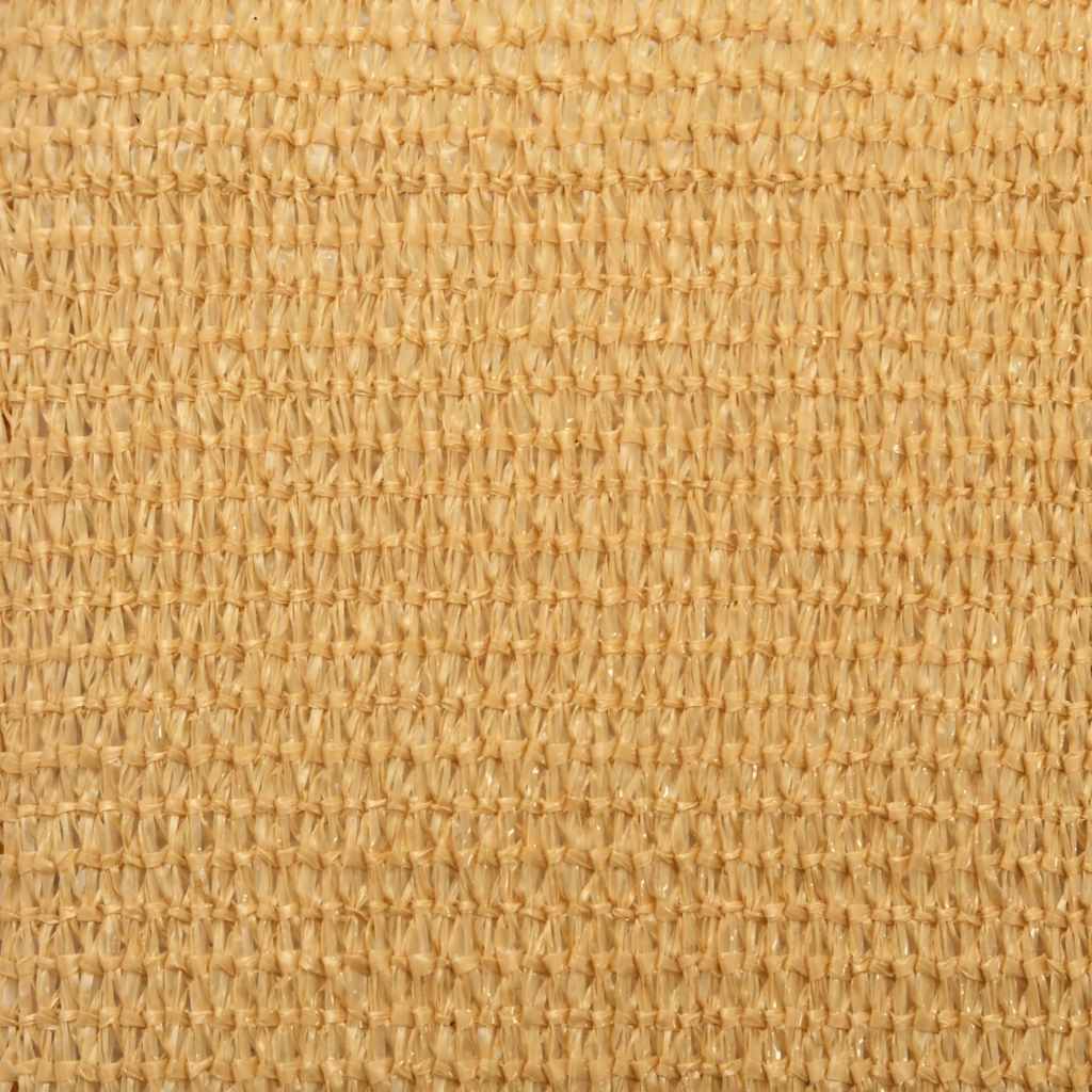 Sunshade Sail 160 g/m² Triangular Sand 4.5x4.5x4.5 m HDPE