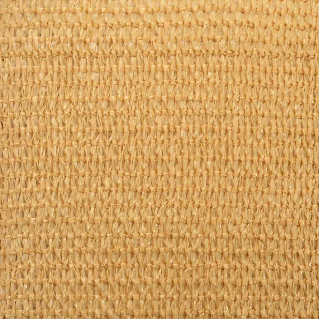 Sunshade Sail 160 g/m² Triangular Sand 4x5x5 m HDPE