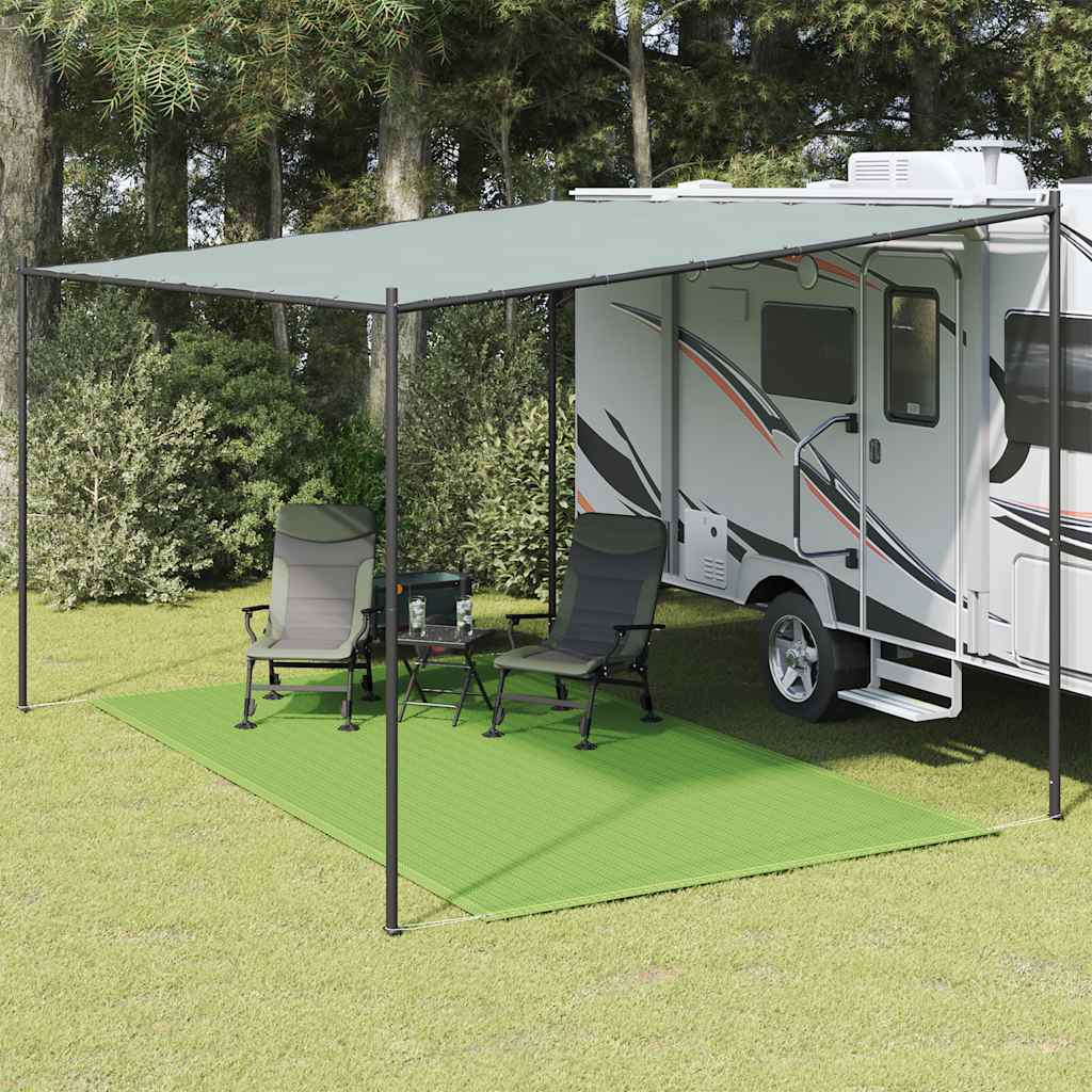Tent Carpet Light Green 200x400 cm HDPE