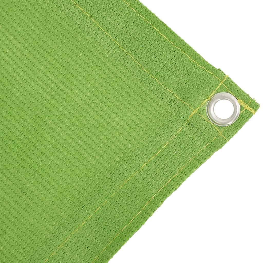 vidaXL Tent Carpet Light Green 400x600 cm HDPE