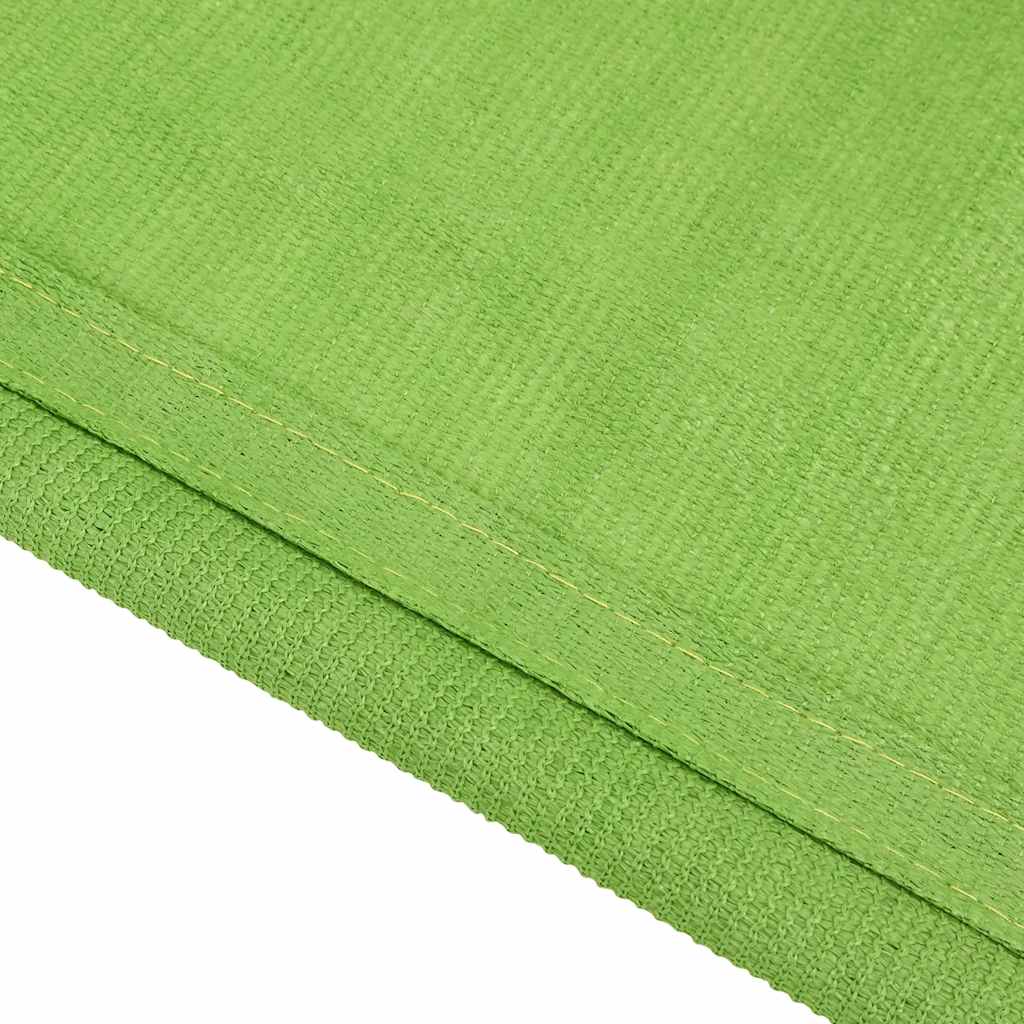 vidaXL Tent Carpet Light Green 400x600 cm HDPE