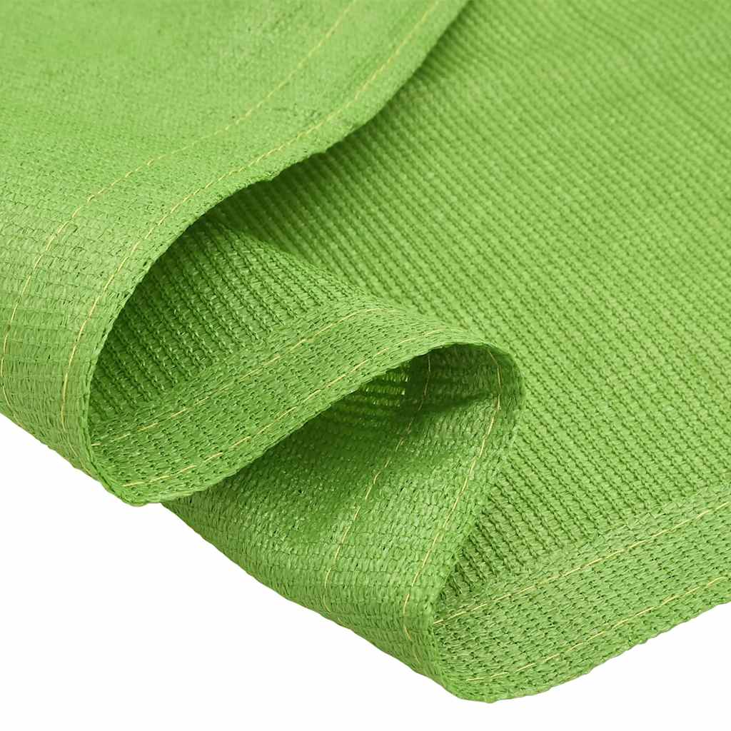 vidaXL Tent Carpet Light Green 400x600 cm HDPE