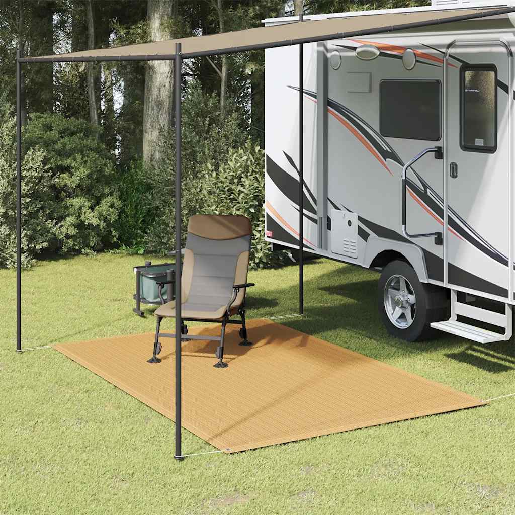 Tent Carpet Sand 200x300 cm HDPE