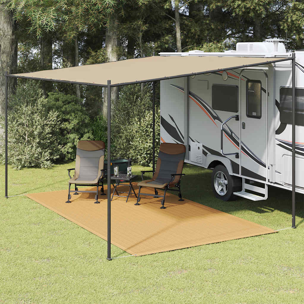 Tent Carpet Sand 250x350 cm HDPE