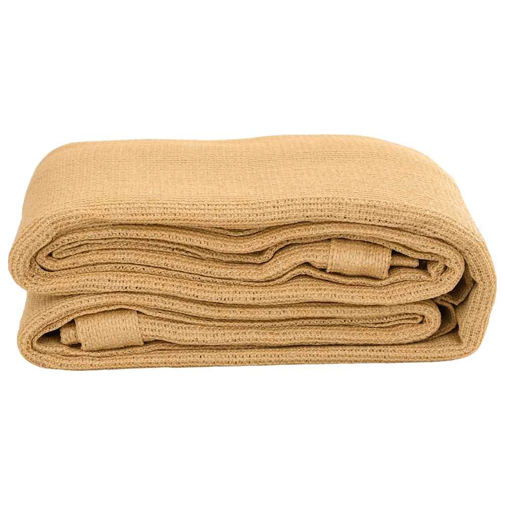 vidaXL Tent Carpet Sand 300x600 cm HDPE