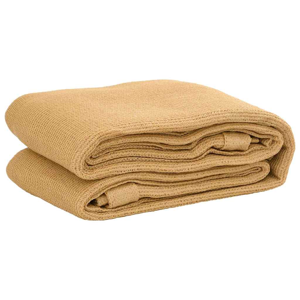Tent Carpet Sand 400x600 cm HDPE