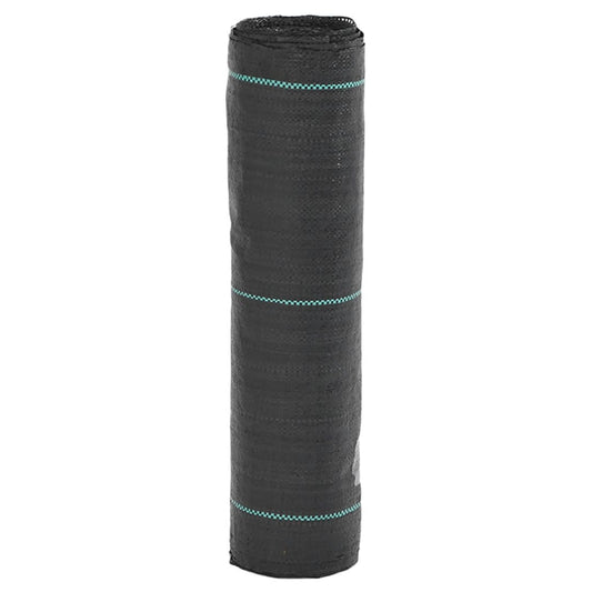 vidaXL Weed Membrane Black 0.5x50 m PP