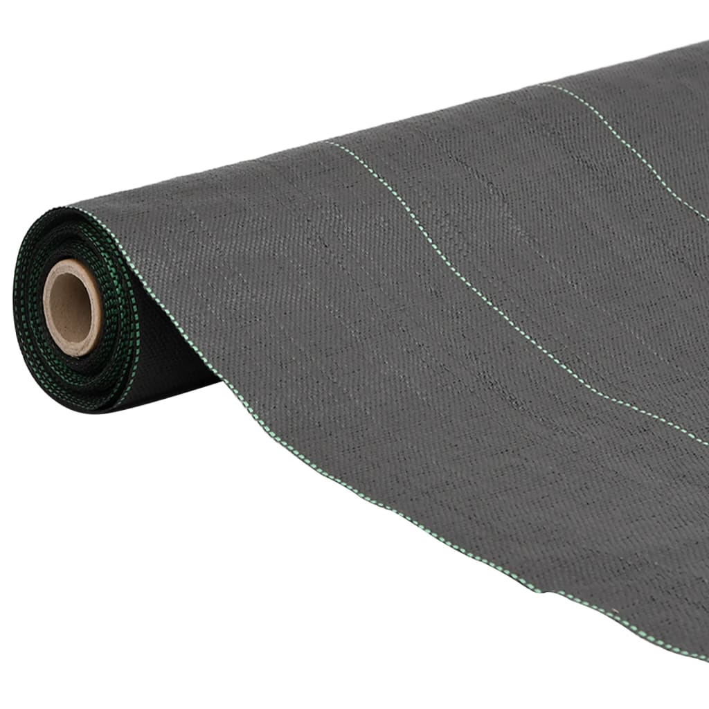 vidaXL Weed Membrane Black 1x25 m PP