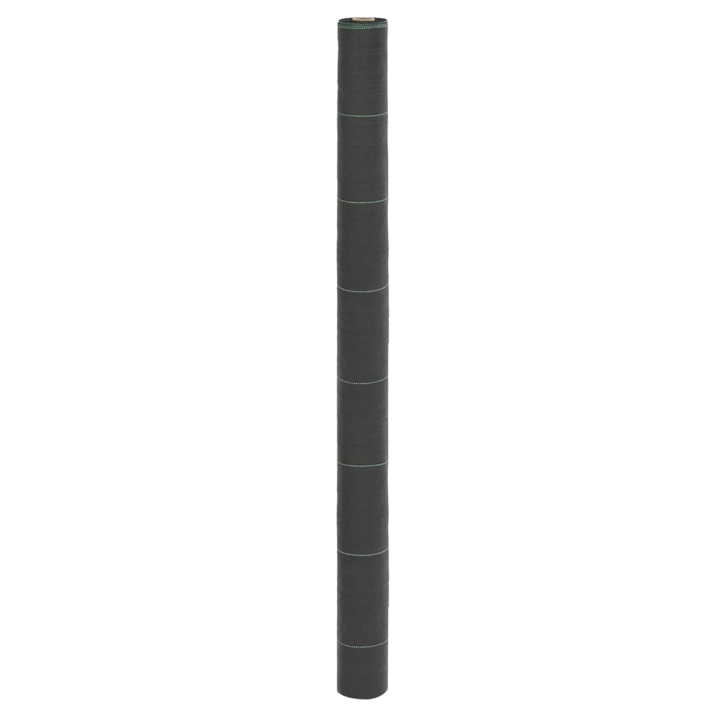 vidaXL Weed Membrane Black 1.5x50 m PP