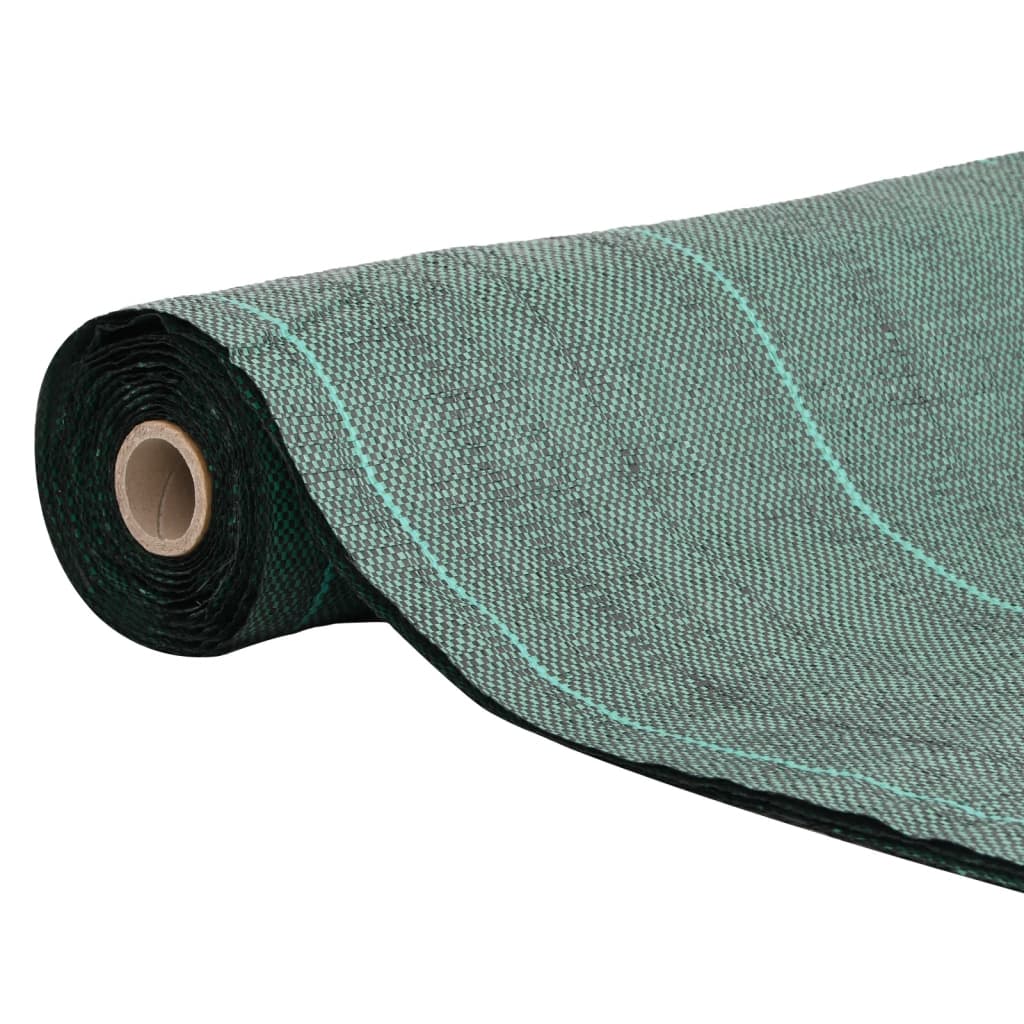 vidaXL Weed Membrane Green 0.5x25 m PP