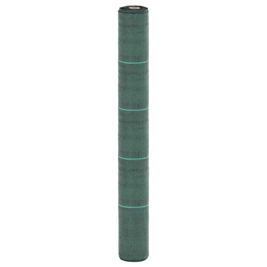 vidaXL Weed Membrane Green 1x50 m PP