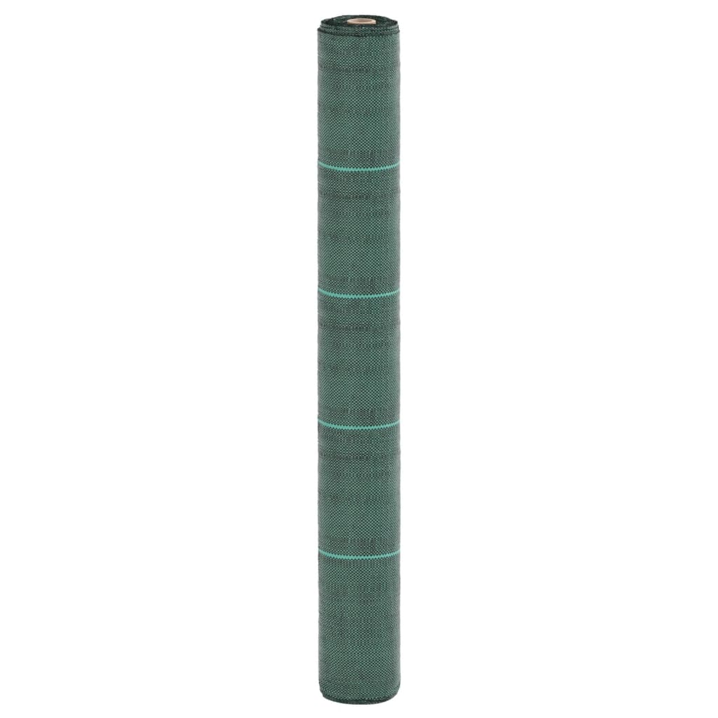 vidaXL Weed Membrane Green 1x100 m PP