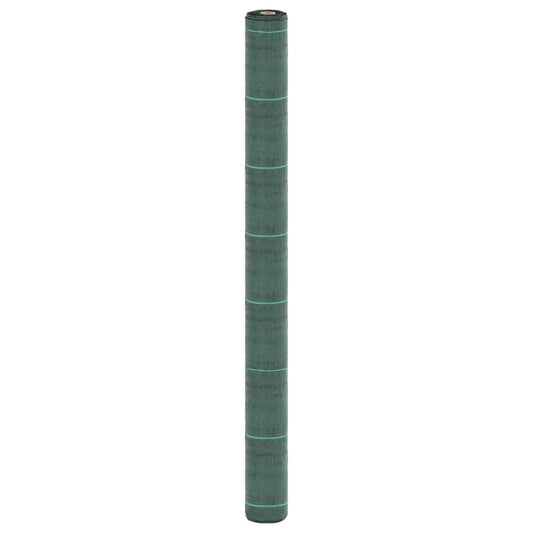 vidaXL Weed Membrane Green 1.5x10 m PP