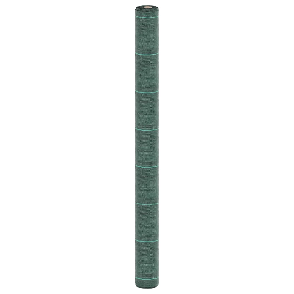 vidaXL Weed Membrane Green 1.5x150 m PP