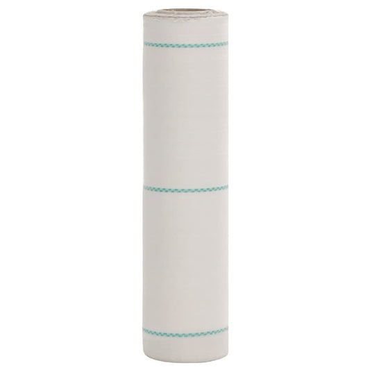 vidaXL Weed Membrane White 0.5x10 m PP