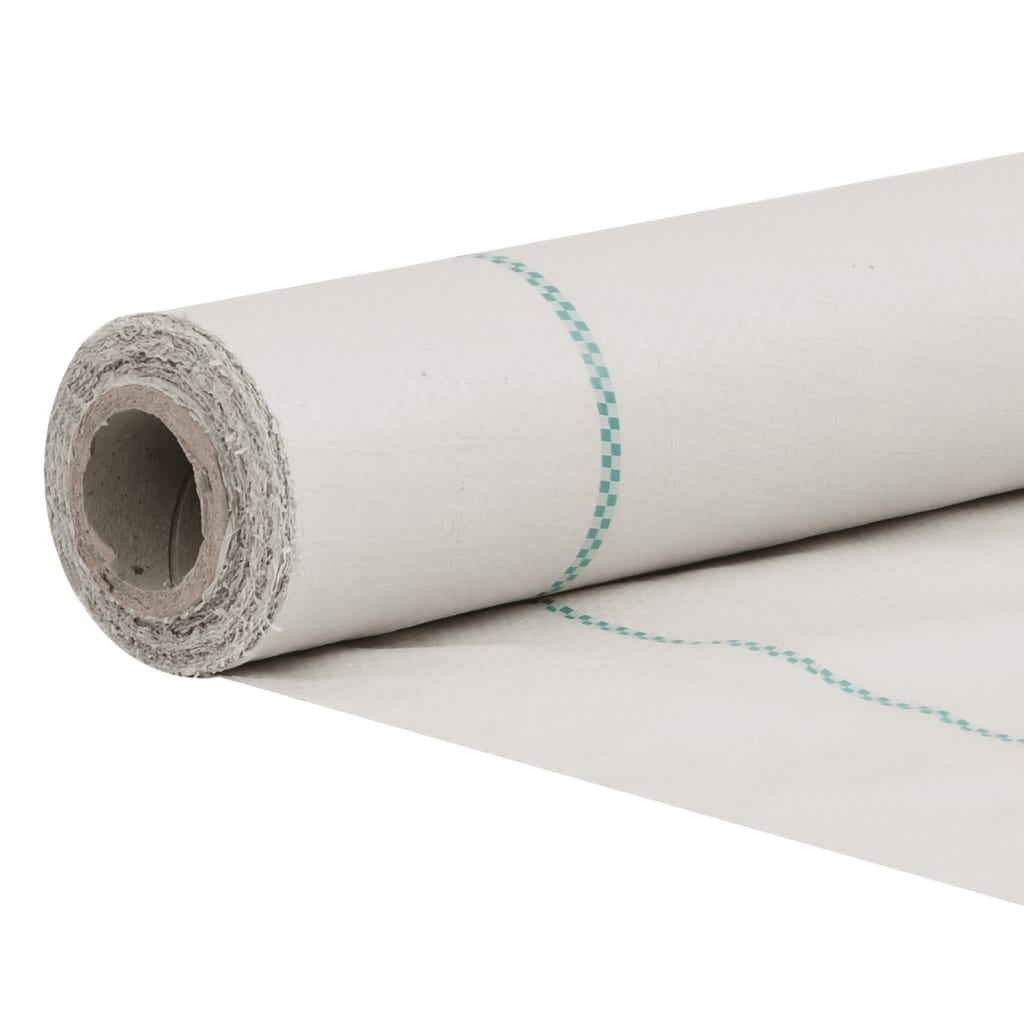 vidaXL Weed Membrane White 0.5x25 m PP