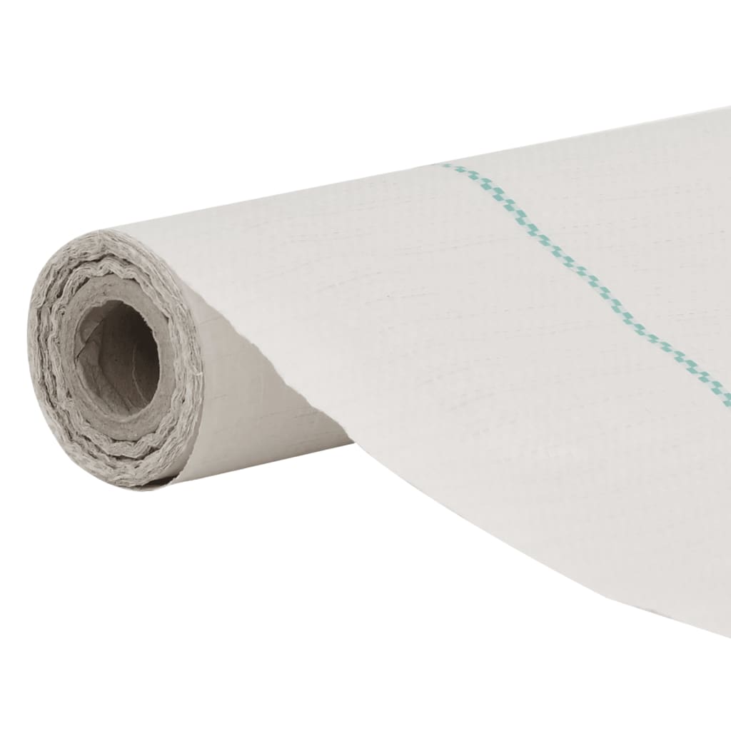 vidaXL Weed Membrane White 0.5x100 m PP