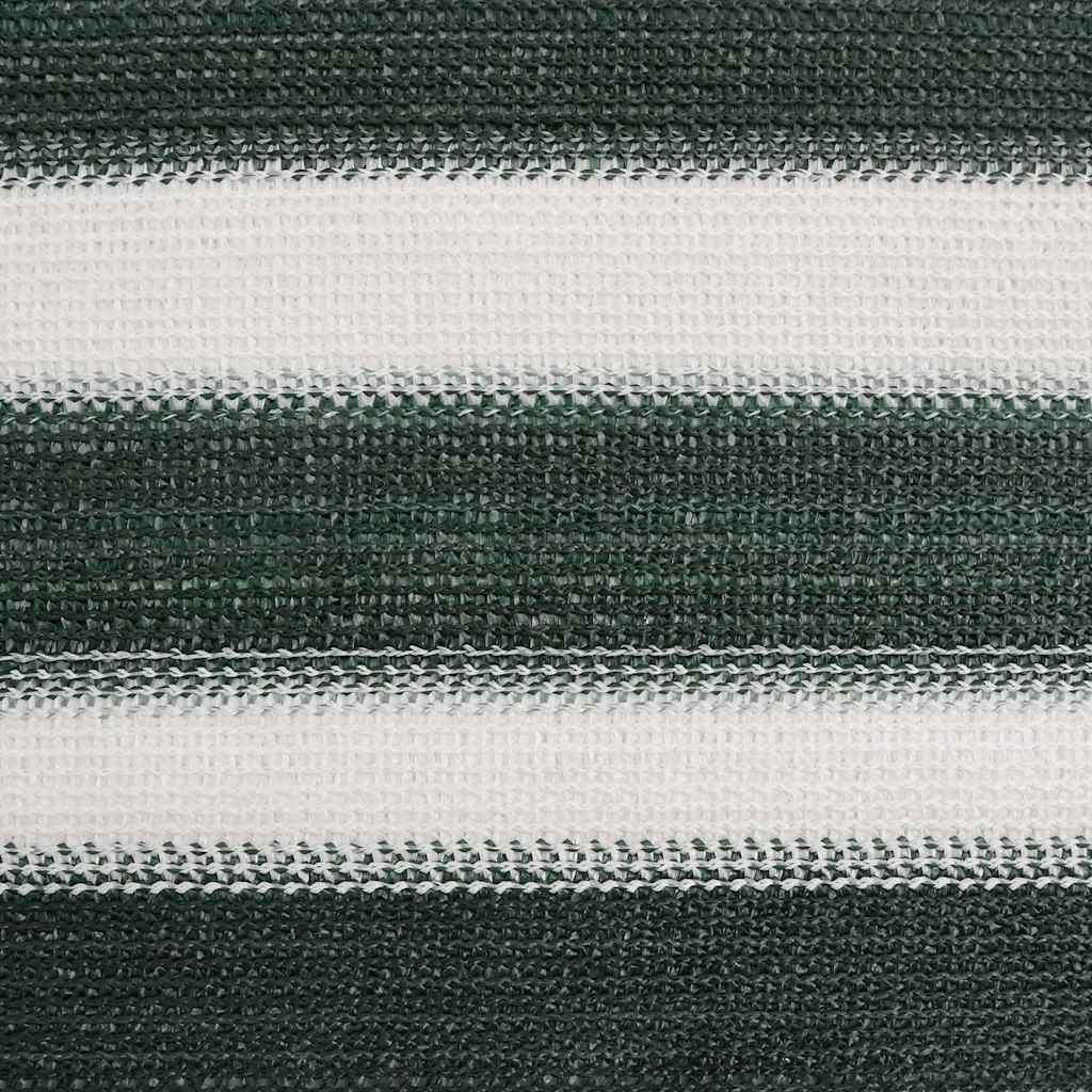 Privacy Net Green and White 1.8x25 m HDPE 195 g/m²