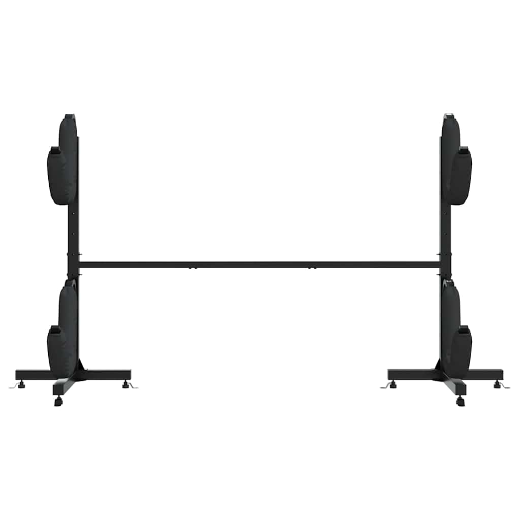 Kayak Storage Rack for 2 Kayak 250x57x127.5 cm Steel