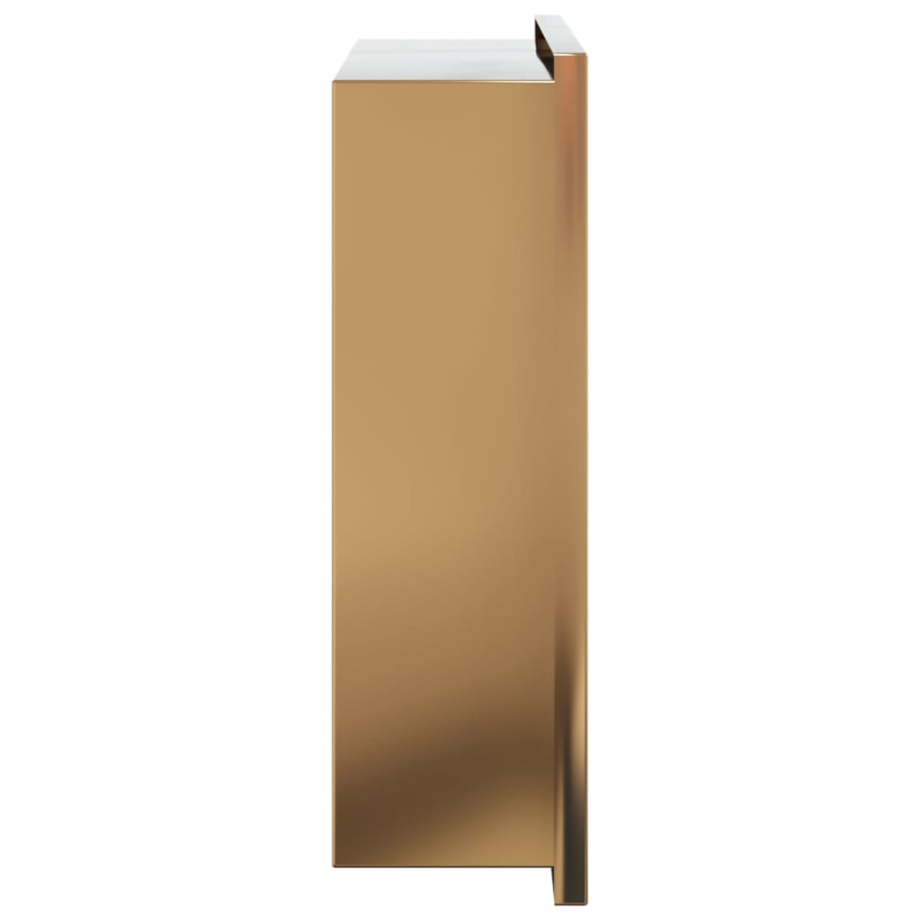 Shower Niche Brushed Gold 32x32x9 cm Stainless Steel
