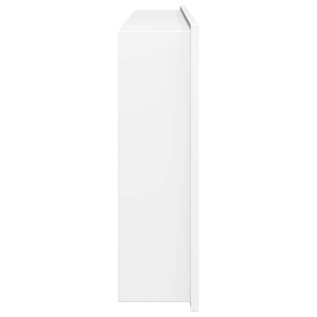 Shower Niche Matt White 62x32x9 cm Stainless Steel
