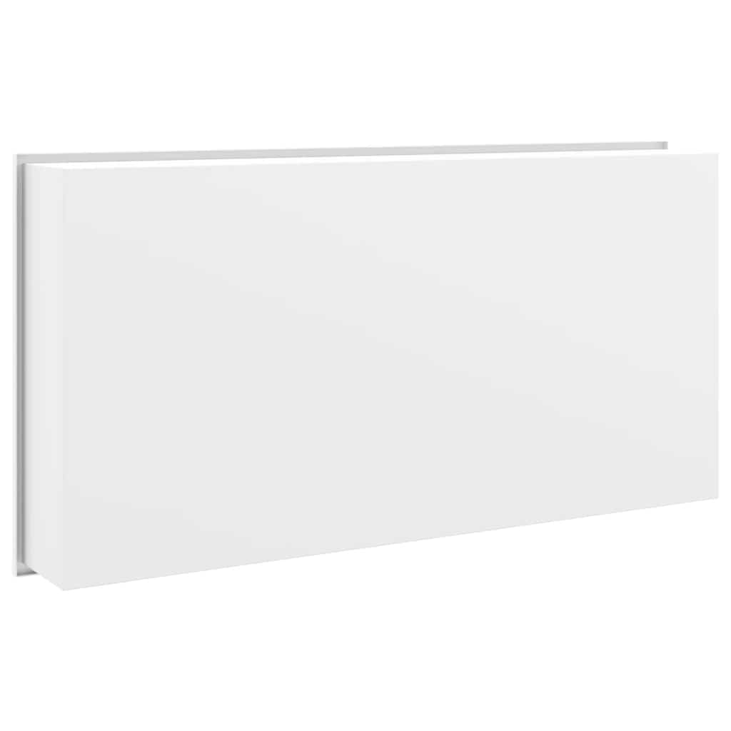 Shower Niche Matt White 62x32x9 cm Stainless Steel