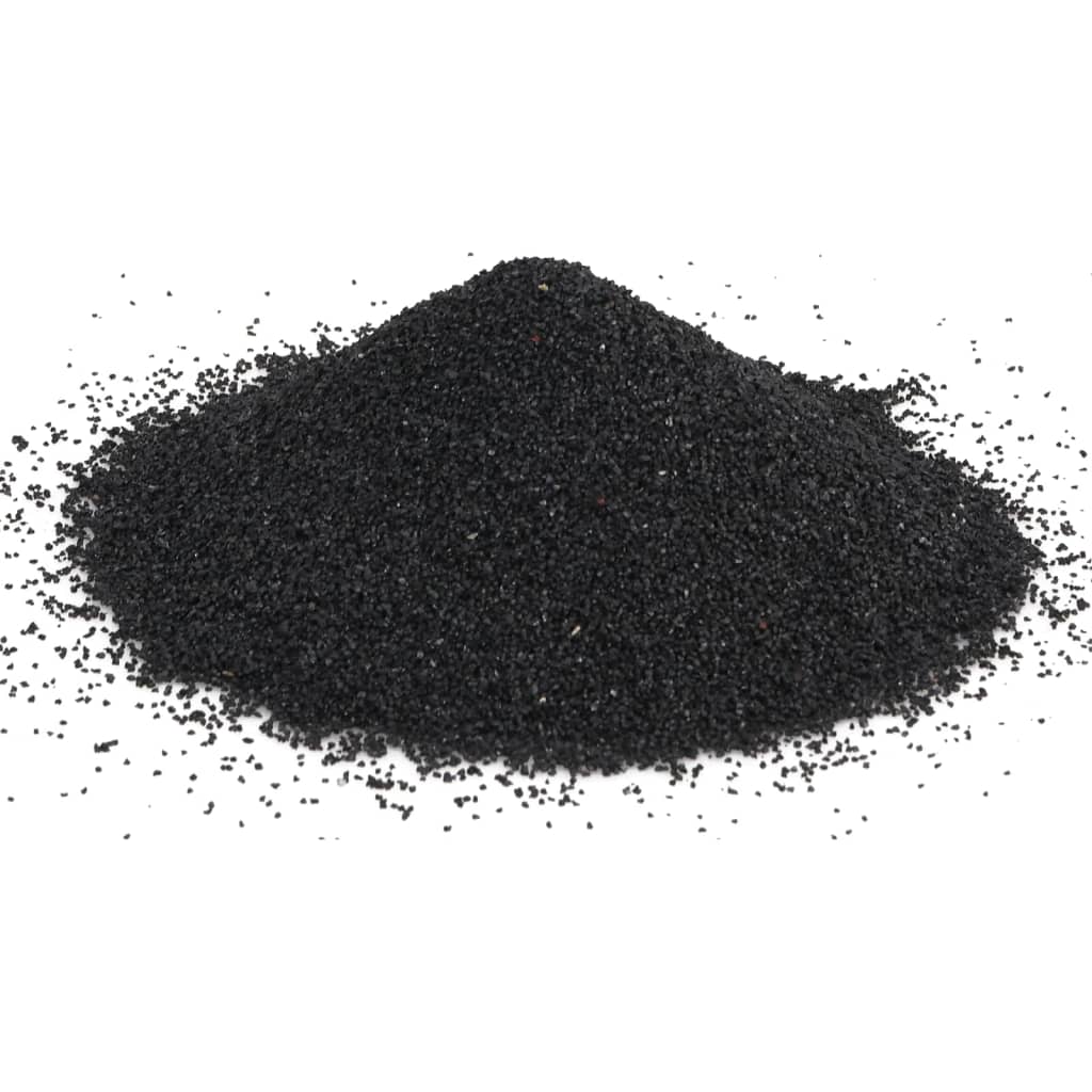 Aquarium Sand 25 kg Black 0,2-2 mm
