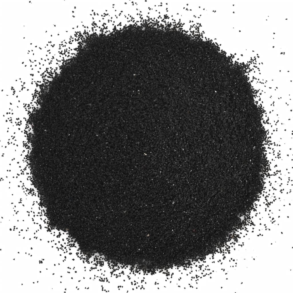 Aquarium Sand 25 kg Black 0,2-2 mm