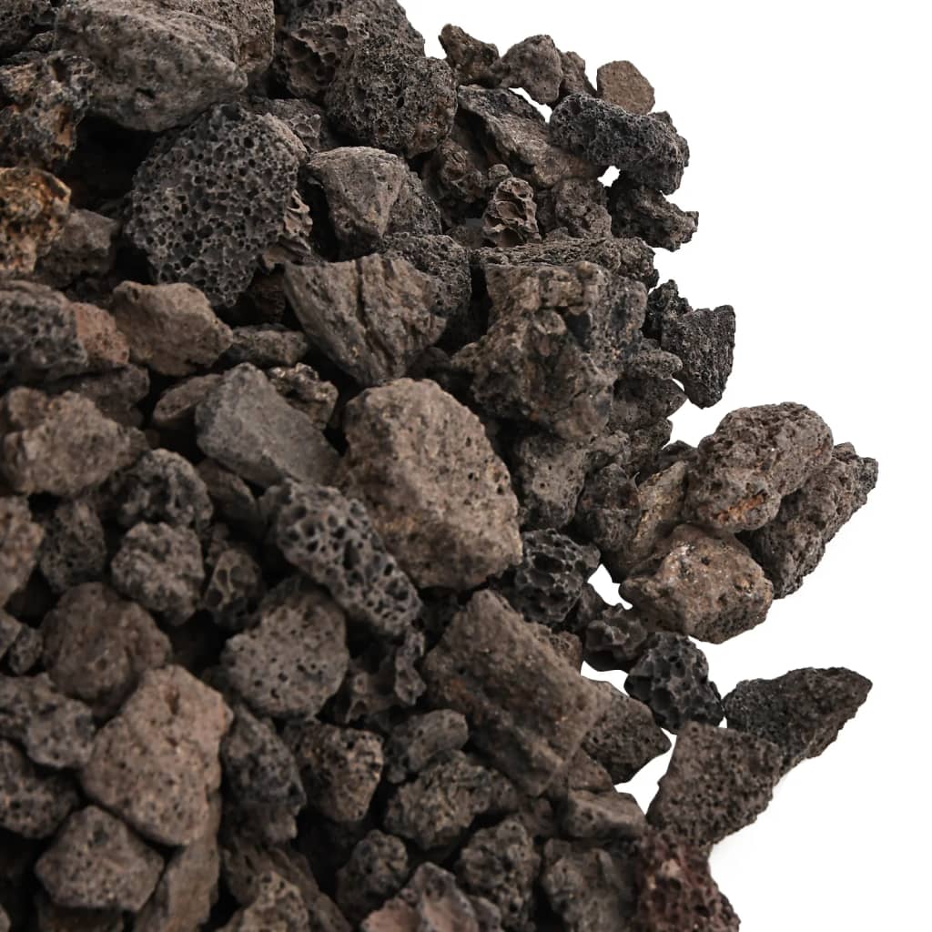 Volcanic Rocks 10 kg Black 1-2 cm