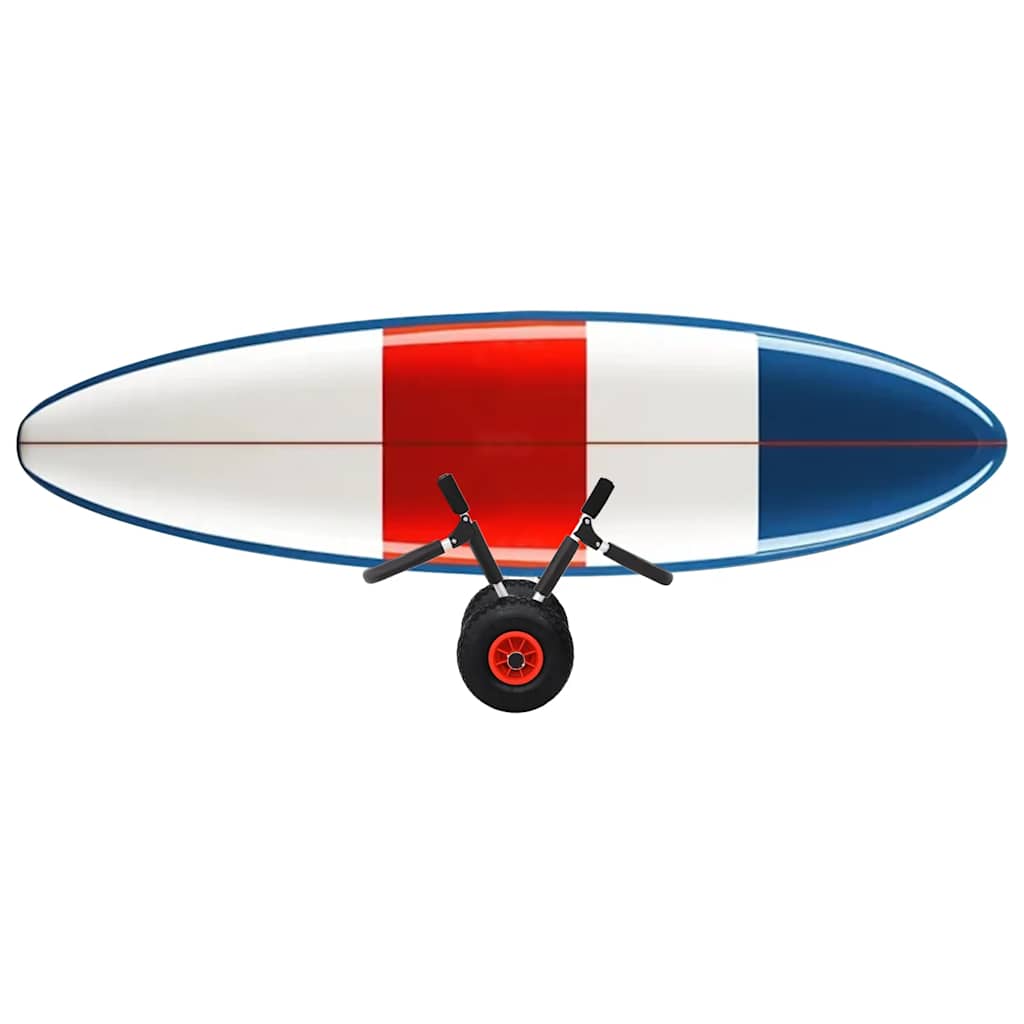 SUP Trolley for Surfboard Foldable 45 kg Aluminium