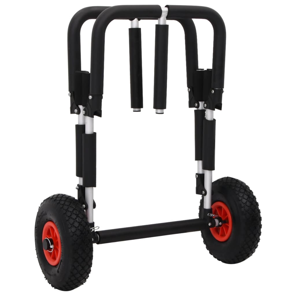 vidaXL Kayak Trolley Foldable 90 kg Aluminium