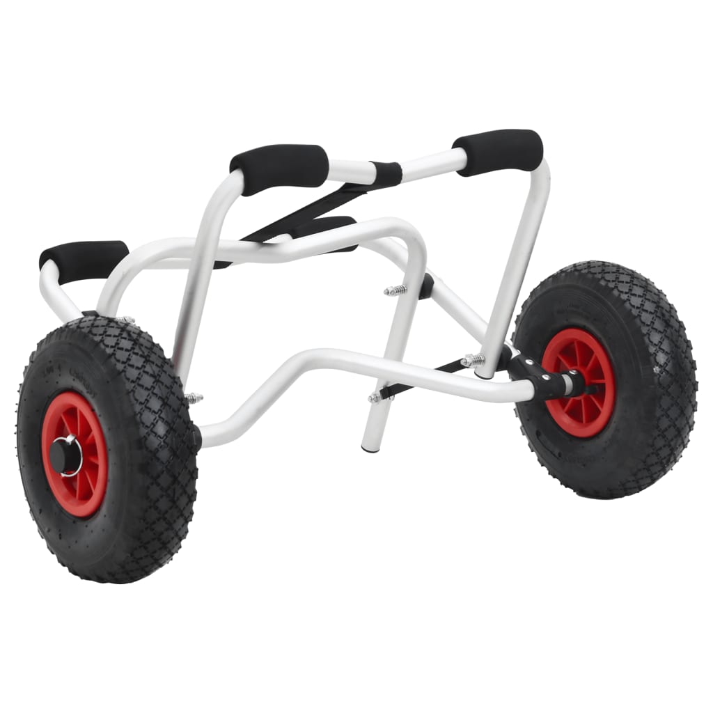 vidaXL Kayak Trolley Foldable 45 kg Aluminium