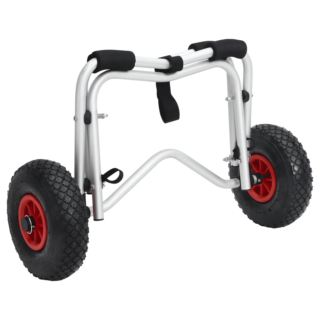 vidaXL Kayak Trolley Foldable 45 kg Aluminium