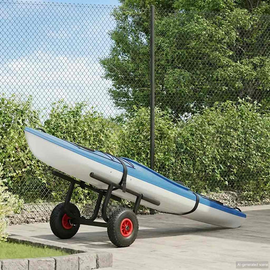 Kayak Trolley 90 kg Aluminium