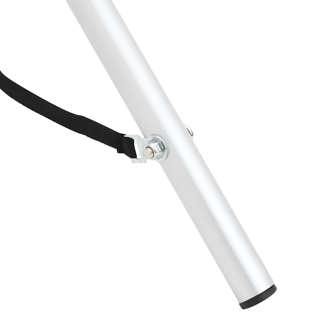 vidaXL Kayak Stand Foldable 2 pcs 70 kg Aluminium