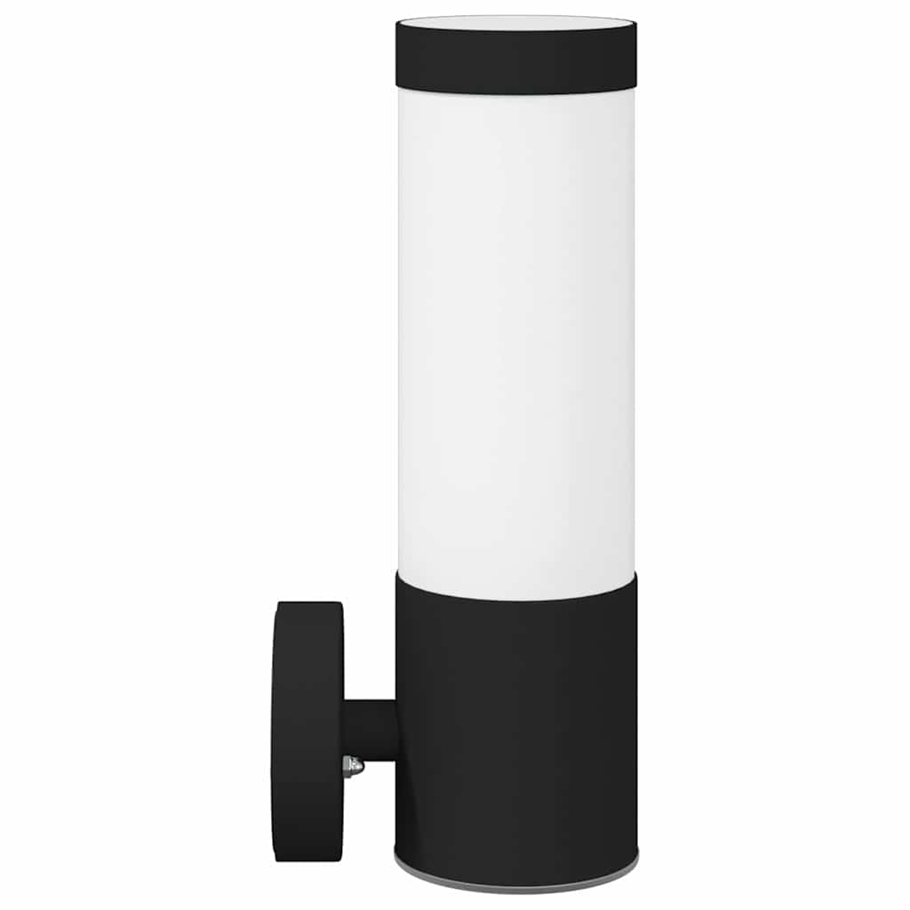 Outdoor Wall Light Black 12 x 8.5 x 27 cm