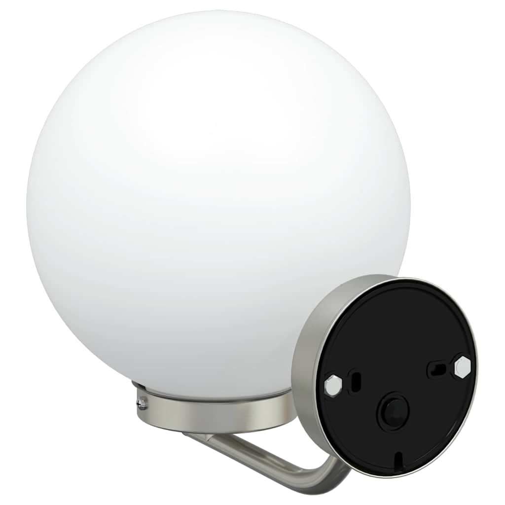 Outdoor Wall Light 2 pcs Silver 29 x 25 x 33 cm