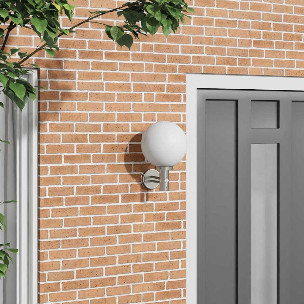 Outdoor Wall Light Silver 28 x 25 x 38 cm