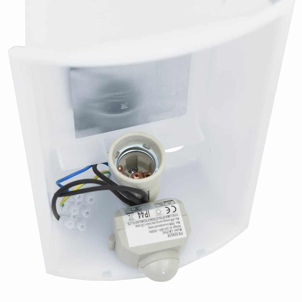 Outdoor Wall Light Silver 23.5 x 9 x 26 cm