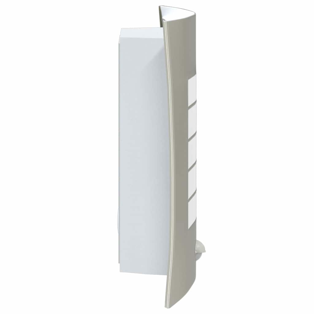 Outdoor Wall Light 2 pcs Silver 23.5 x 9 x 26 cm