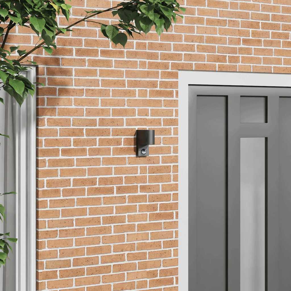Outdoor Wall Light Black 12 x 7 x 15 cm Stainless Steel