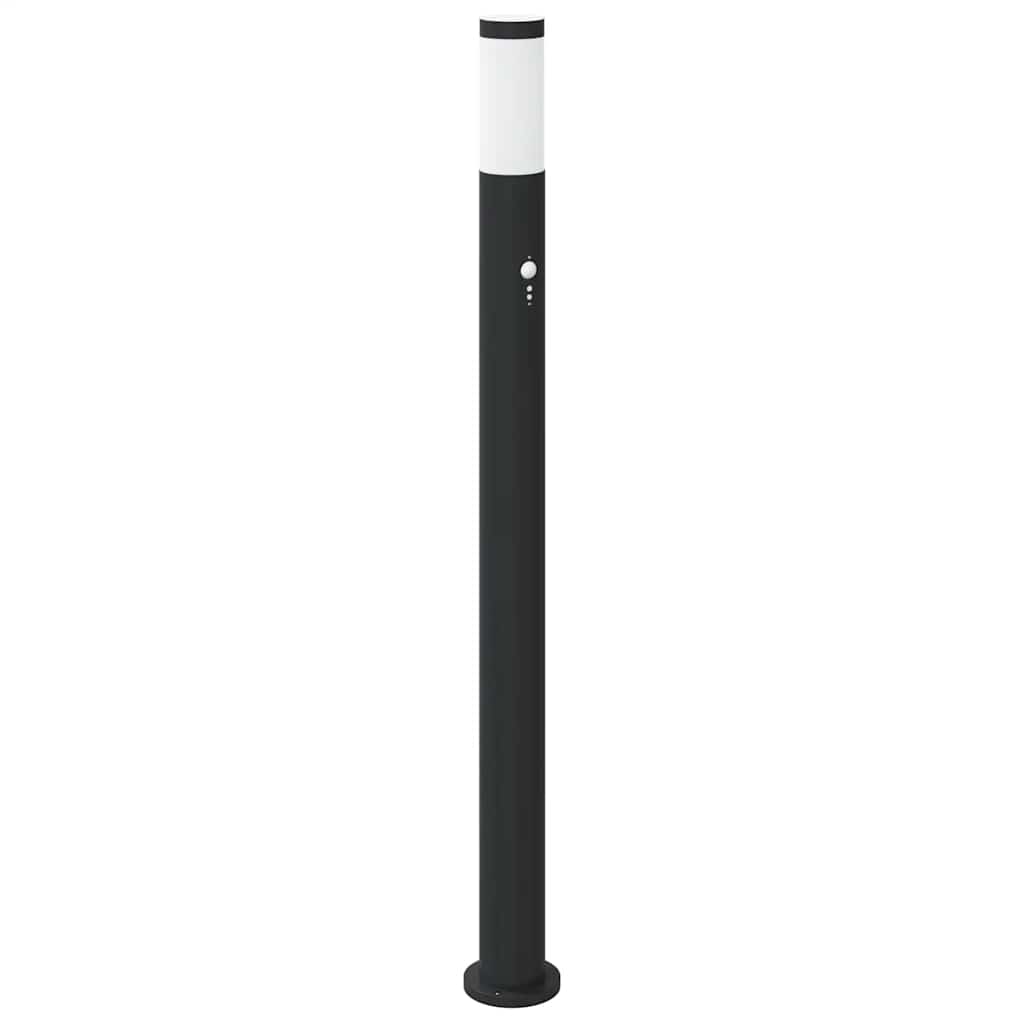 Bollard Light with Sensor 110 cm Stainless Steel IP44
