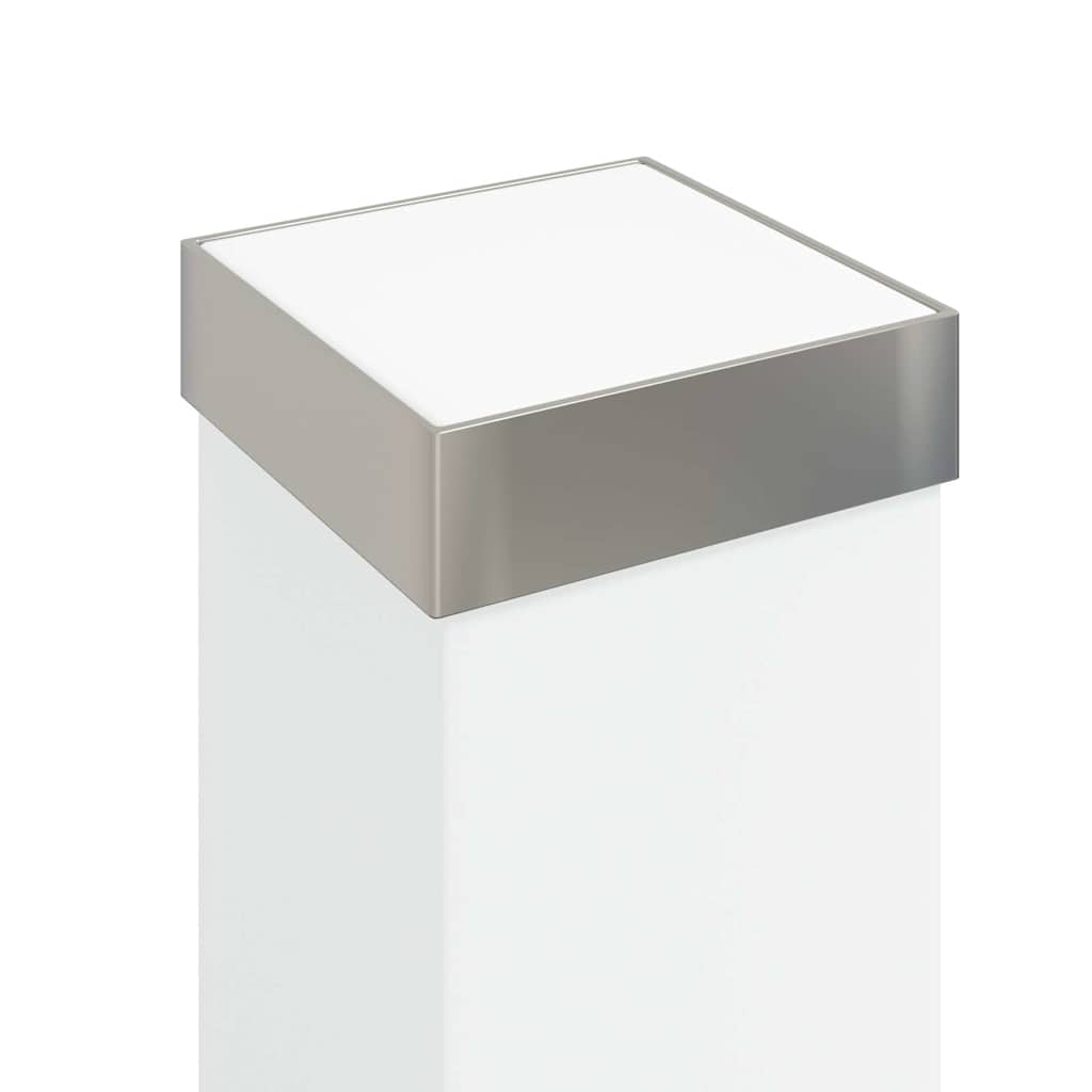 Bollard Light with Sensor&Outlet 80 cm Stainless Steel IP44