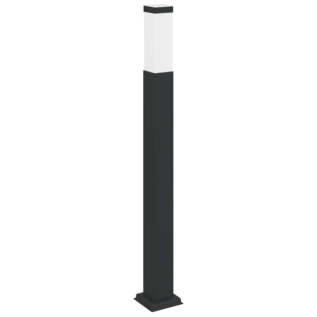 Bollard Lights 3 pcs 80 cm Black IP44
