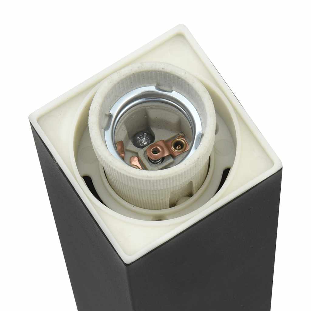 Bollard Lights 3 pcs 80 cm Black IP44